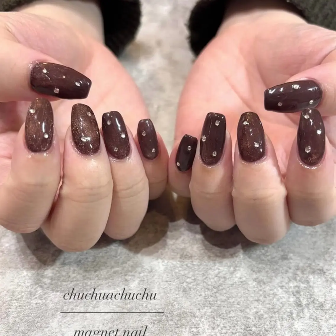 ネイル ハンドネイル チュチュアチュチュ mareのネイルデザイン