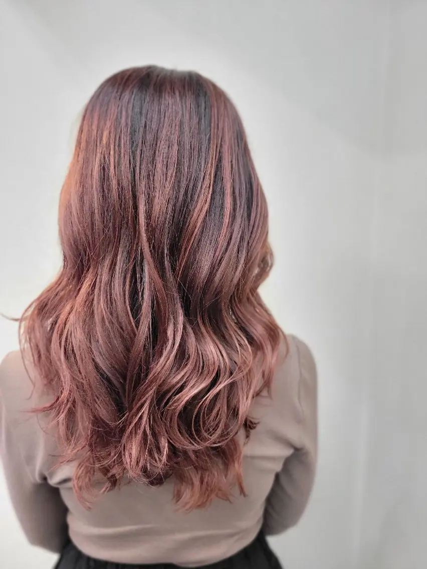 カラー ロング ダブルカラーモデル☆ SHUNYAのヘアスタイル