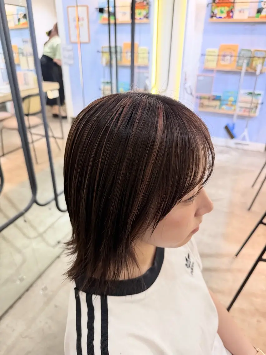 ヘアカラー 太田 海萌のヘアスタイル