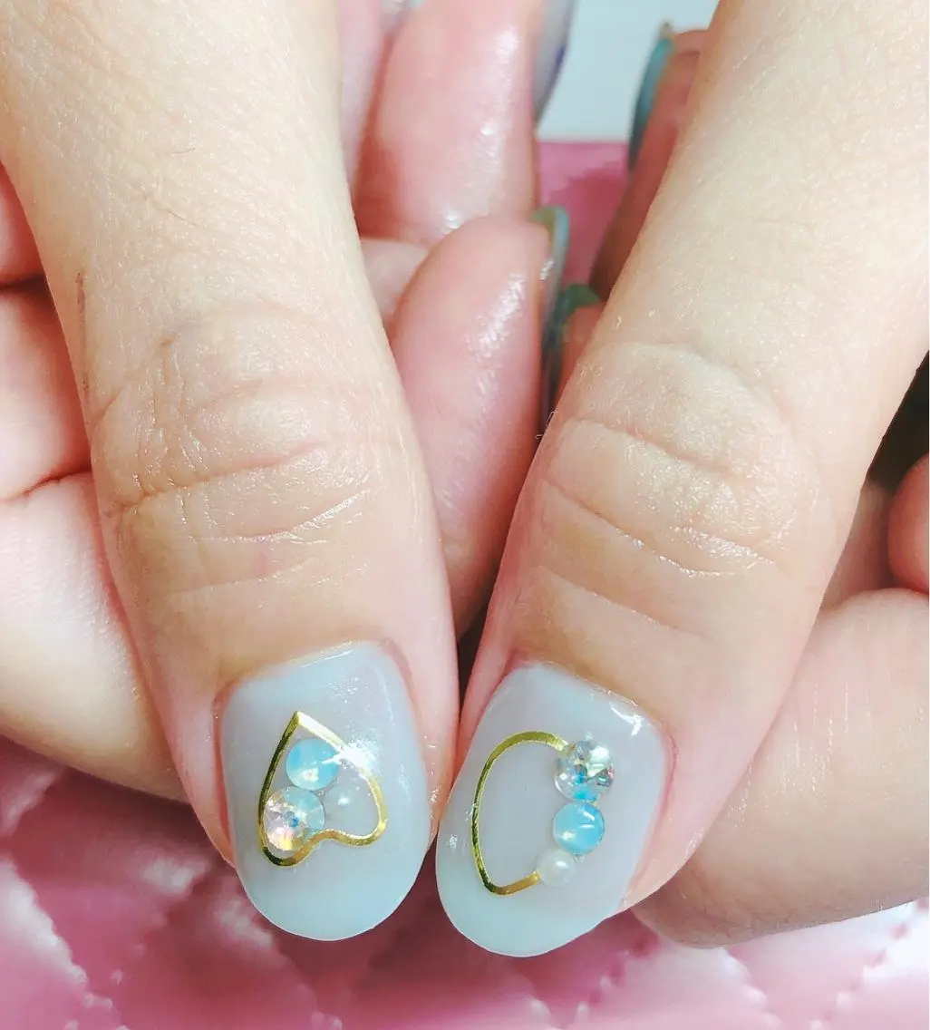 ネイル アートネイル ハンドネイル CROWN プライベートサロンのネイルデザイン