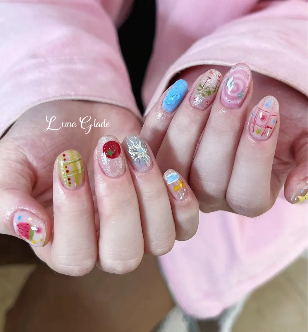 ネイル ハンドネイル Luna Gladeのネイルデザイン
