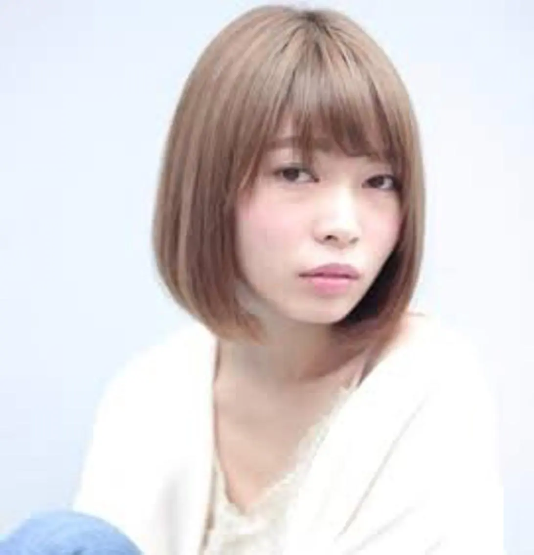 ミディアム カラー ボブ カット 縮毛矯正 トリートメント 話題の技術✨lore 店長タカハシ　ケントのヘアスタイル