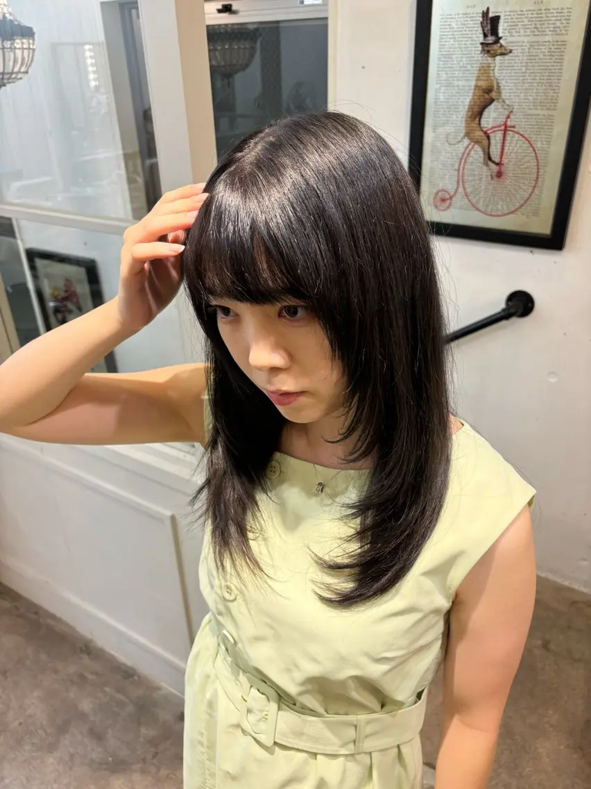 【新規限定】カット＋酸性ストレート＋トリートメントの写真