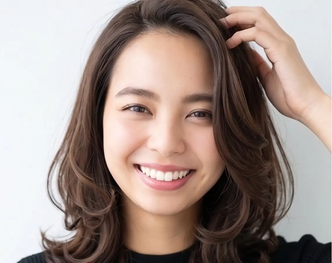 セミロング カット ヘアカラー トリートメント 🩷Eny terrace🩷のヘアスタイル