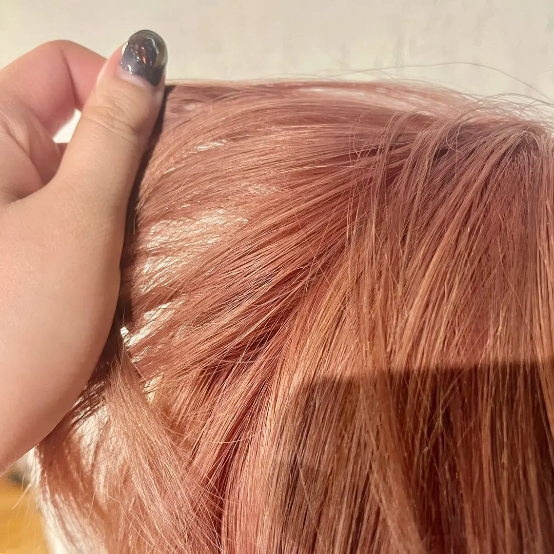 カラー ピンクカラー 泉澤 風花のヘアスタイル
