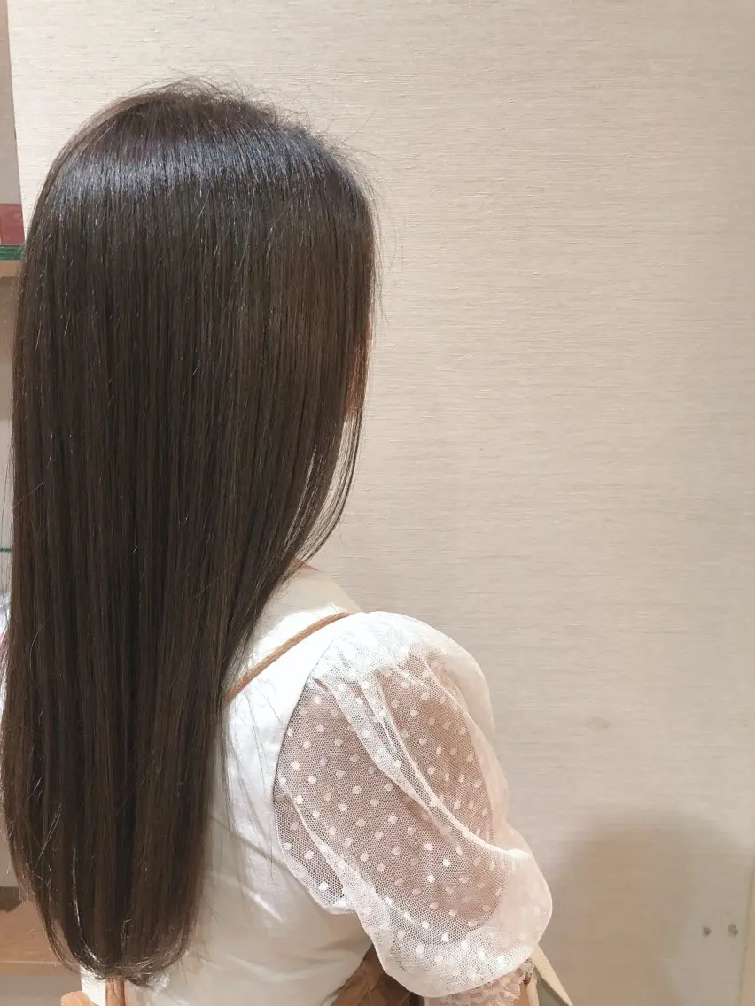 【コツコツ本質的な美髪を育てたい方、手軽にケアしたい方向け】人気No.1 美髪プロテインTR＋カット＋艶カラー＋炭酸の写真