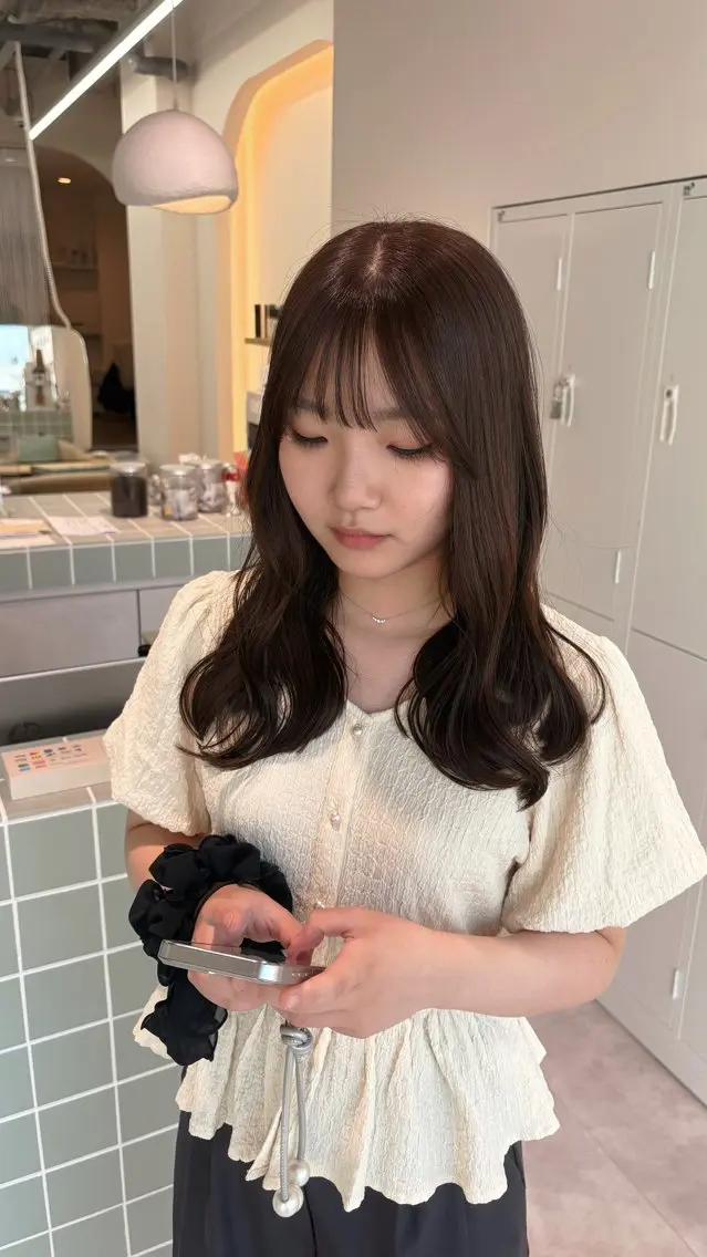 セミロング newi広島/ Ririのヘアスタイル