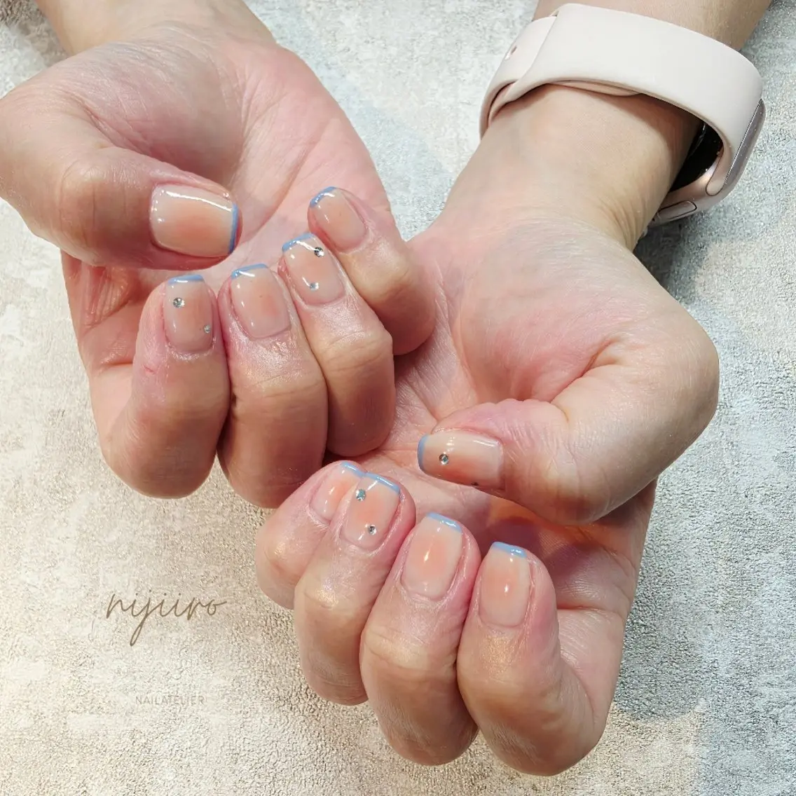ネイル ハンドネイル nijiiro🌈 サトウのネイルデザイン