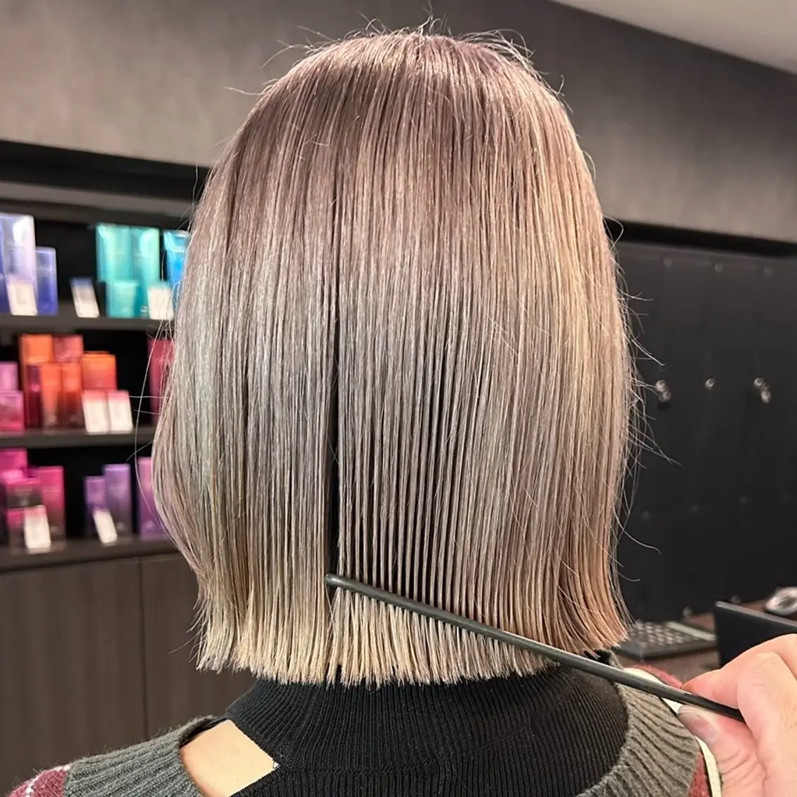 ショート ボブ 美容室sand 横浜のヘアスタイル