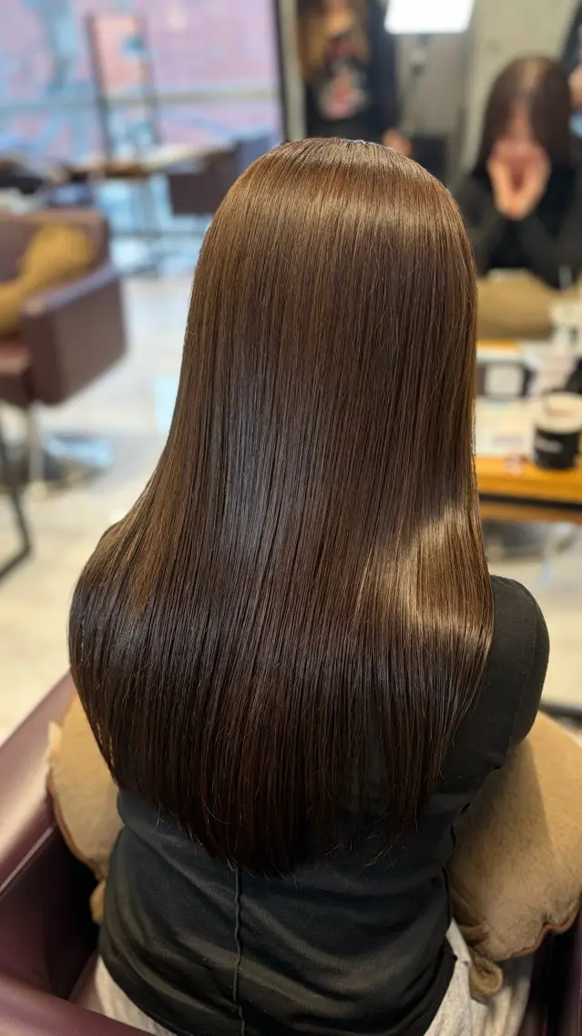 ロング ヘアカラー HINA🌟/ボブ /透明感カラー🫧のヘアスタイル