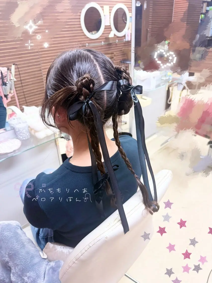 ロング 🎀 KUBO AYAKA 🎀✨のヘアスタイル
