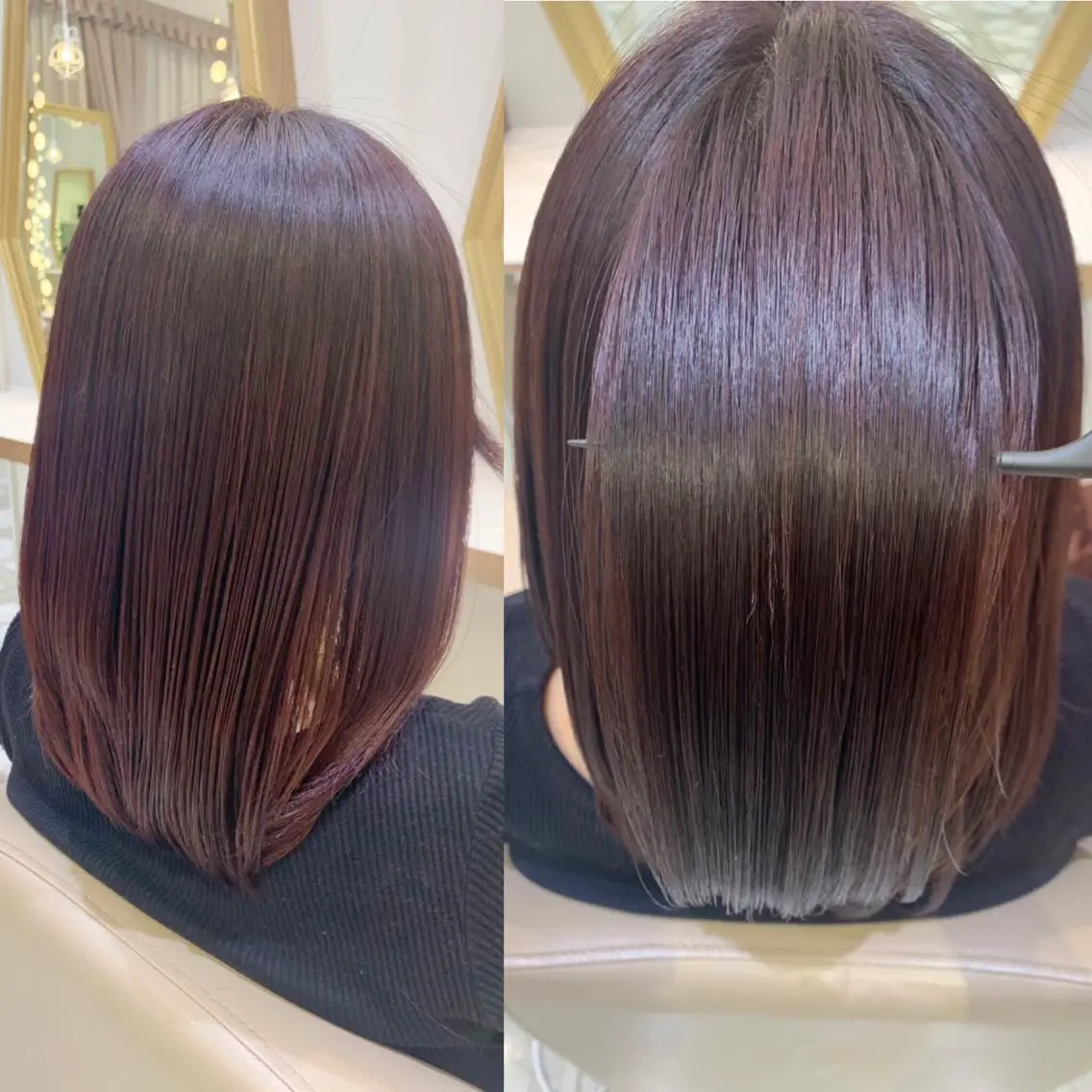 ミディアム カラー イルミナカラー 髪質改善 トリートメント ヘアカラー トリートメント 【髮質改善特化】 lic吉祥寺のヘアスタイル
