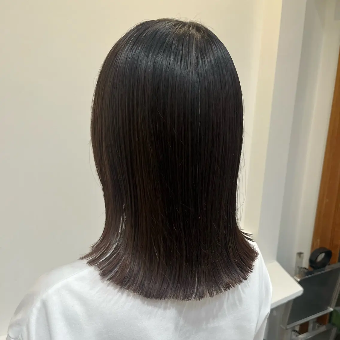 ミディアム ボブ カット 無料カットモデル‪✨ ✂️Nanami🌷のヘアスタイル