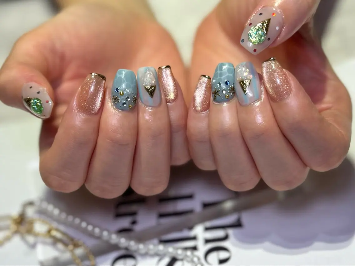 ネイル ハンドネイル Mnailsalon フィルイン対応サロンのネイルデザイン