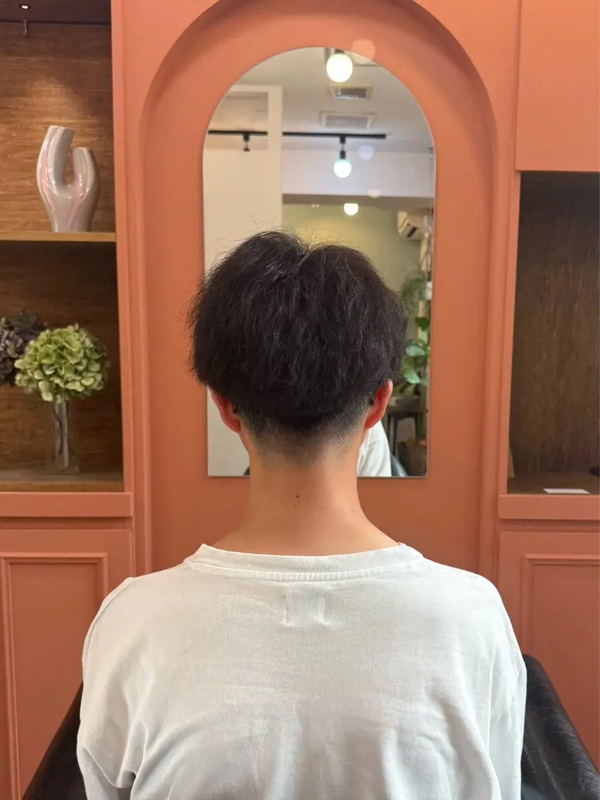 パーマ メンズ SOU理美容所 ネネのヘアスタイル