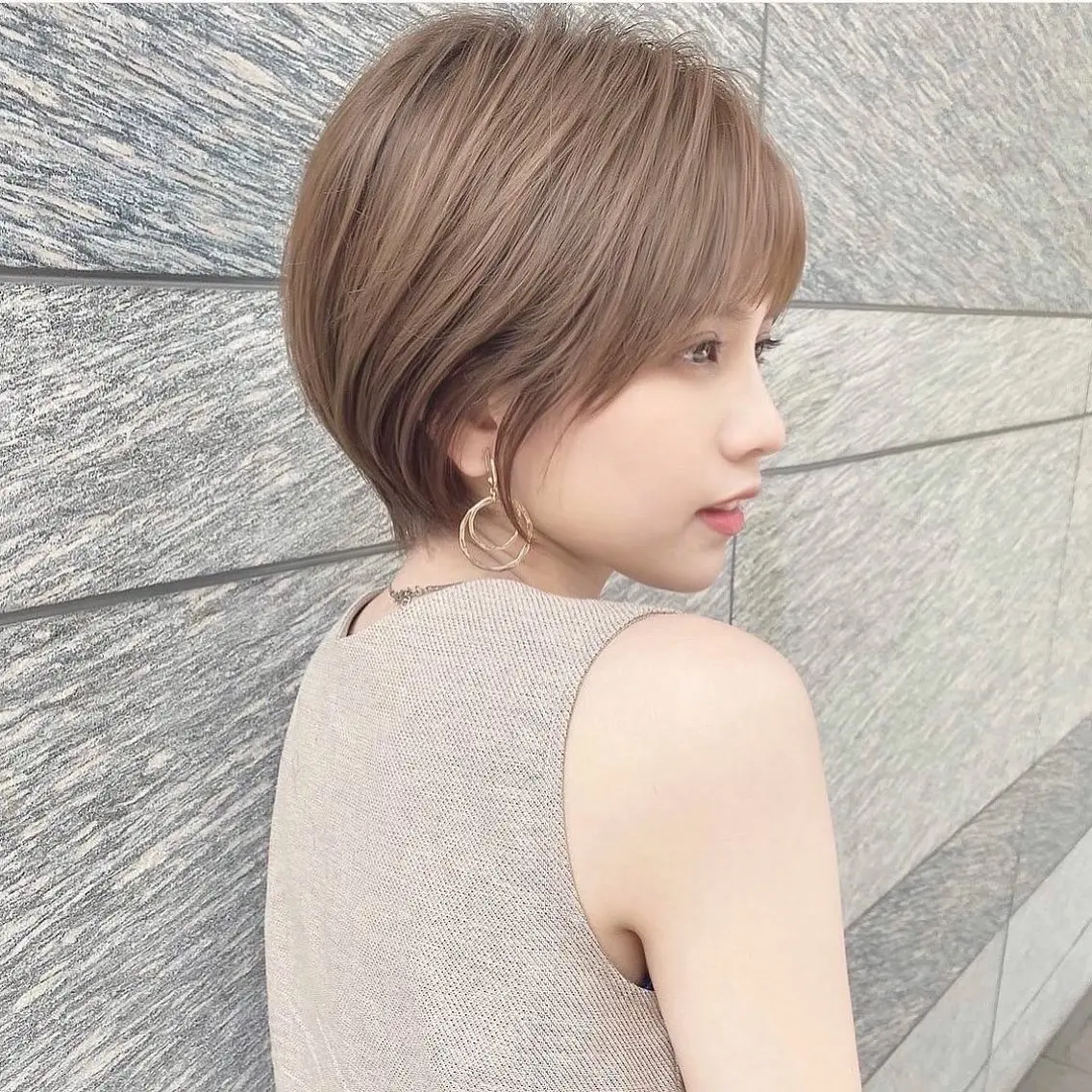 ショート 似合わせレイヤー 髪質改善/柴木琴愛のヘアスタイル