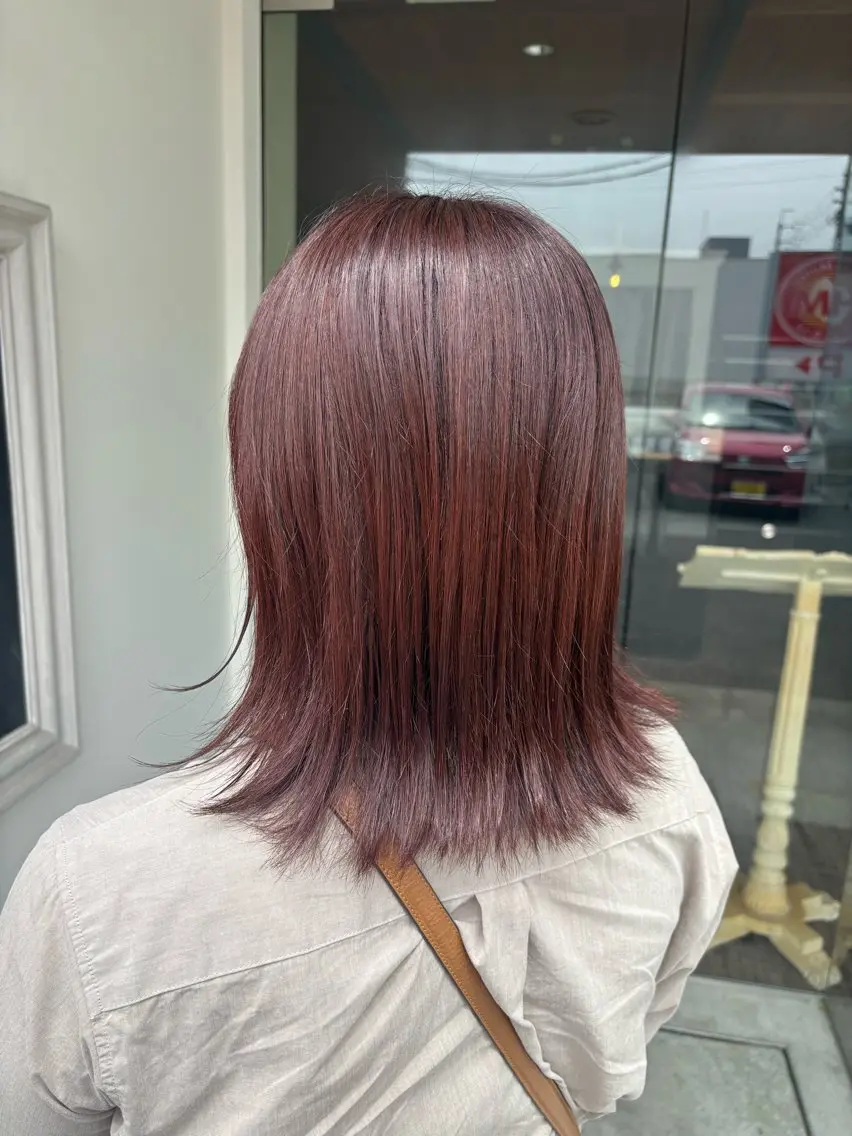 カラー ヘアカラー 落海 風花のヘアスタイル