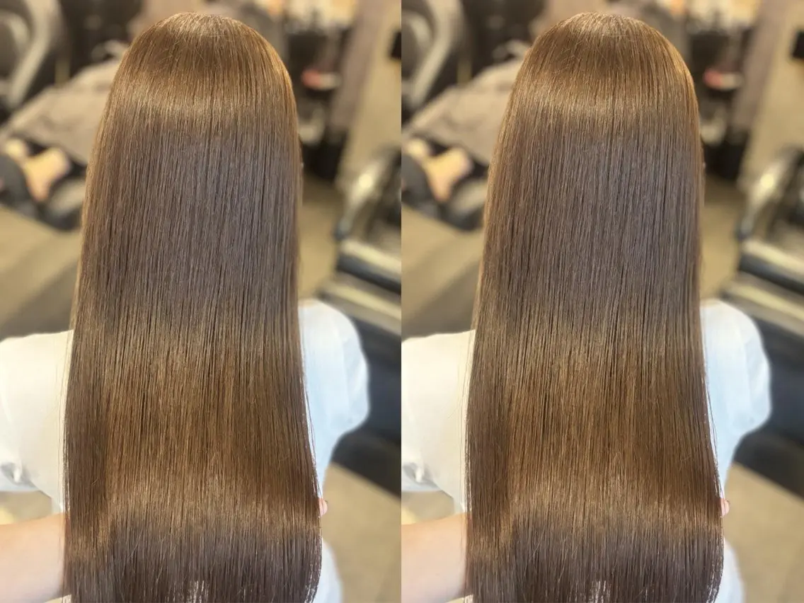 ロング ヘアカラー トリートメント 🫧神田桃歌🫧🦋 モデル様募集中🦋のヘアスタイル