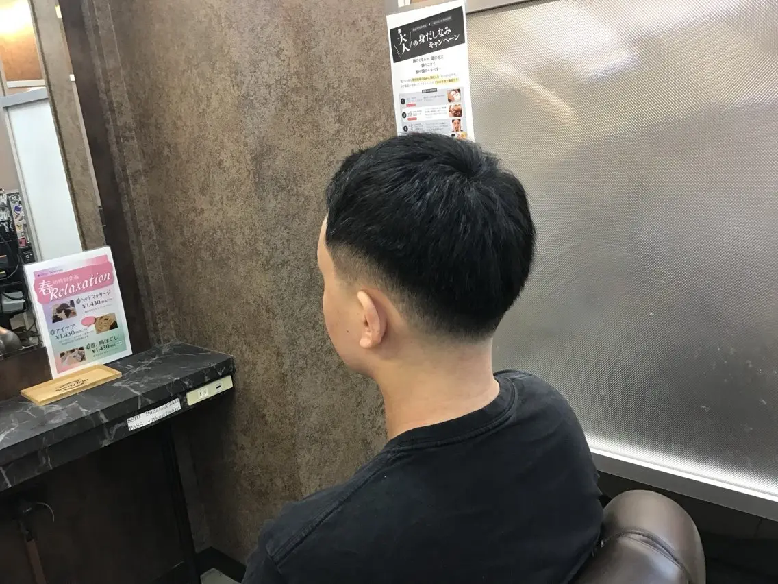 ショート メンズ メンズパーマ特化 カバヤマ　リョウのヘアスタイル
