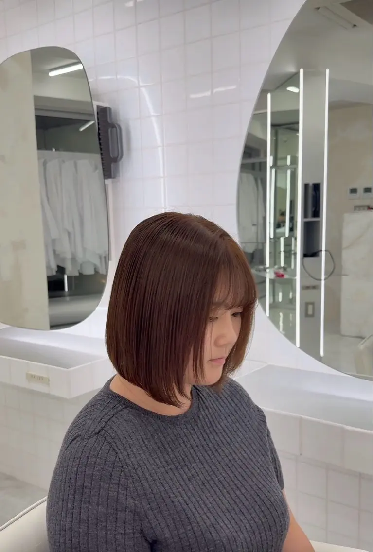 ショート カラー アッシュ ベージュカラー ブリーチ ケアブリーチ ダブルカラー ヘアカラー トリートメント 透明感カラー 💋🩷りなのヘアスタイル