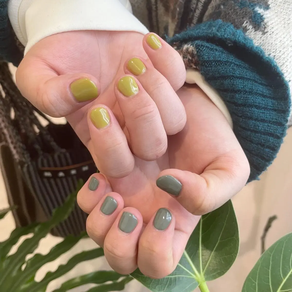 ネイル ハンドネイル 八潮市ショートネイル 🌼AKANEのネイルデザイン