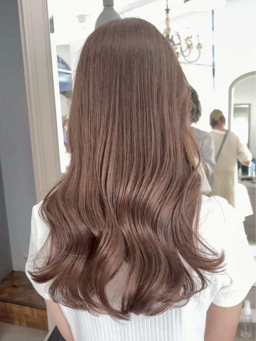 ロング 杉村 南海のヘアスタイル