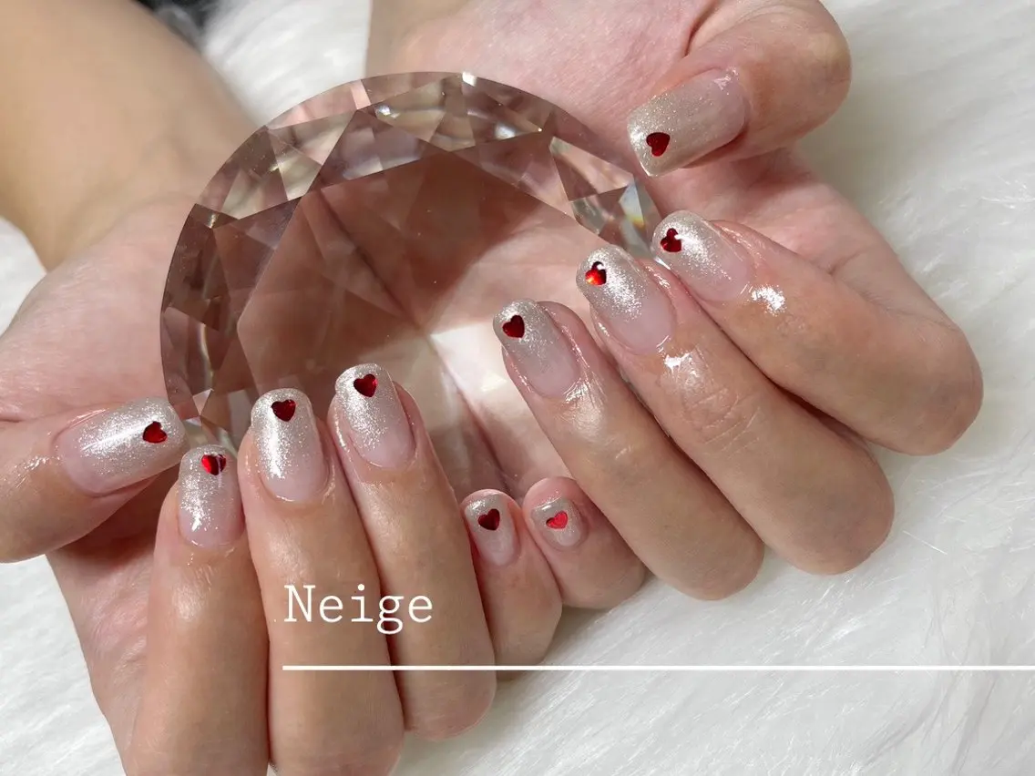 ネイル ハンドネイル Neige‪𓂃ai ＊梅津 / 松尾のネイルデザイン