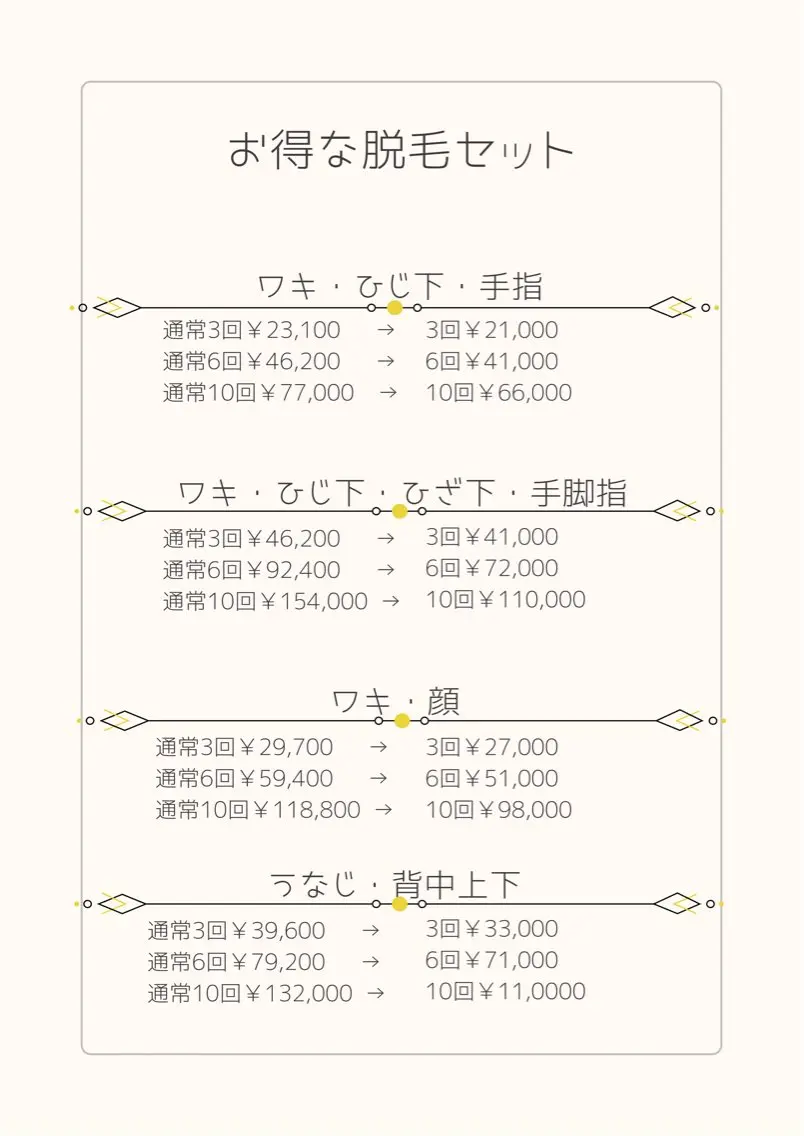 渡邊 千夏のエステ・リラクイメージ