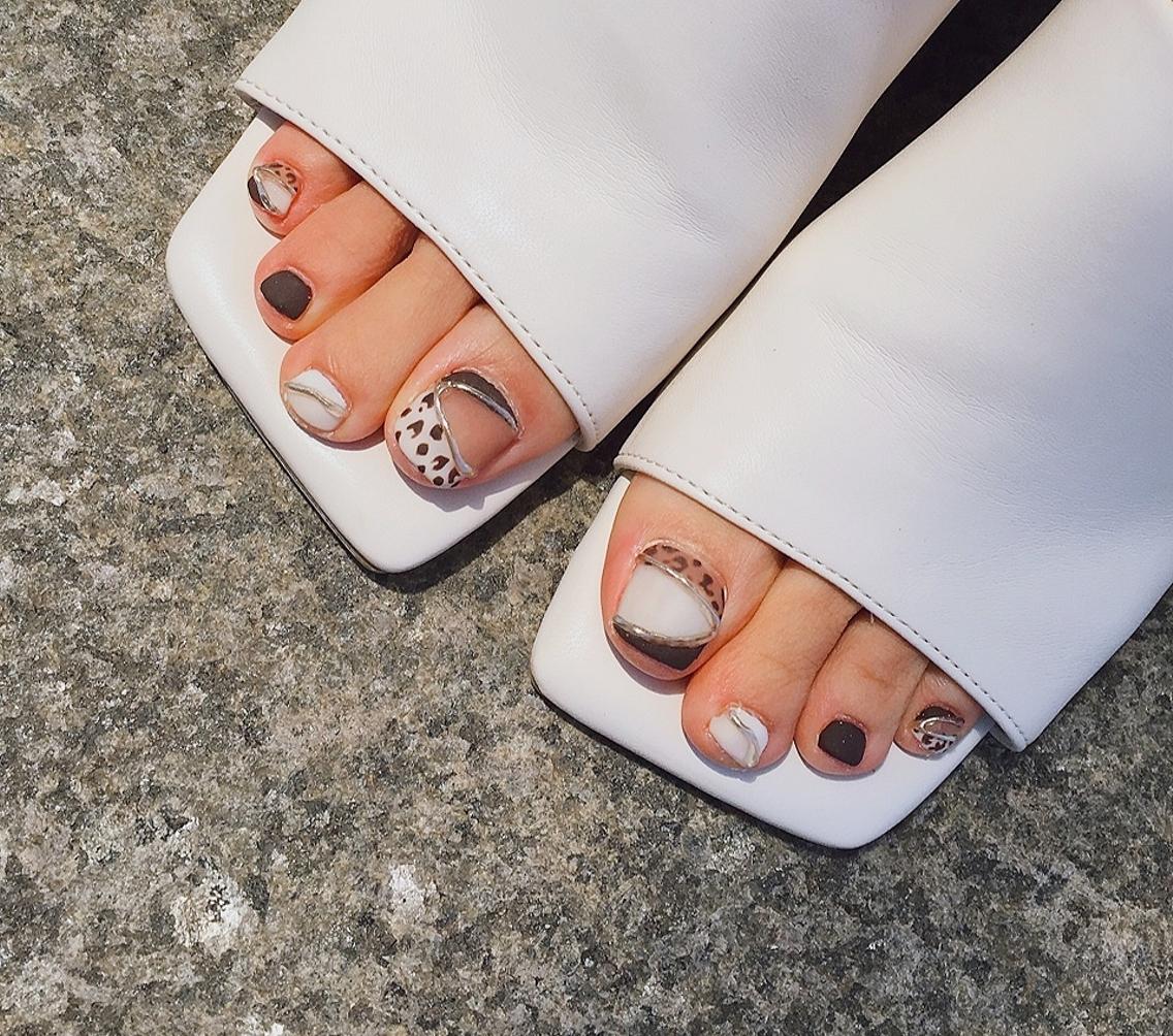 ネイル フットネイル 推しネイル | 　aycnailのネイルデザイン