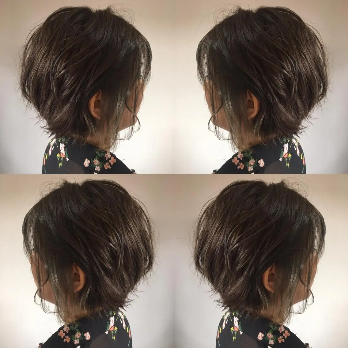ショート カラー カット ヘアカラー トリートメント 中間 将人のヘアスタイル