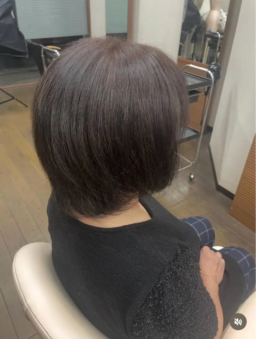 ショート ヘアカラー 髙橋 咲希のヘアスタイル