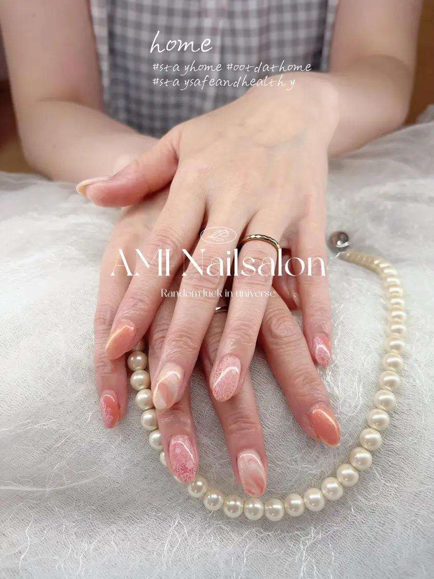 ミディアム ハンドネイル AMI Nailsalonのネイルデザイン