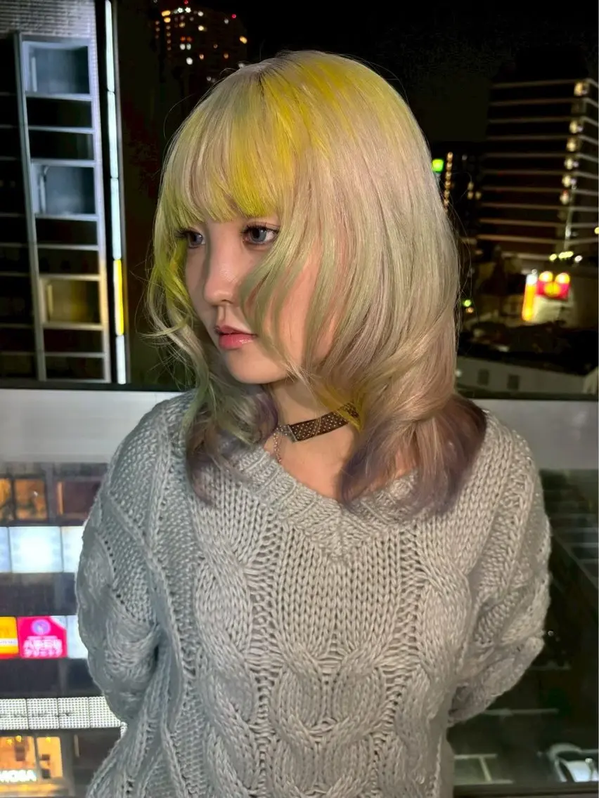カラー め るのヘアスタイル