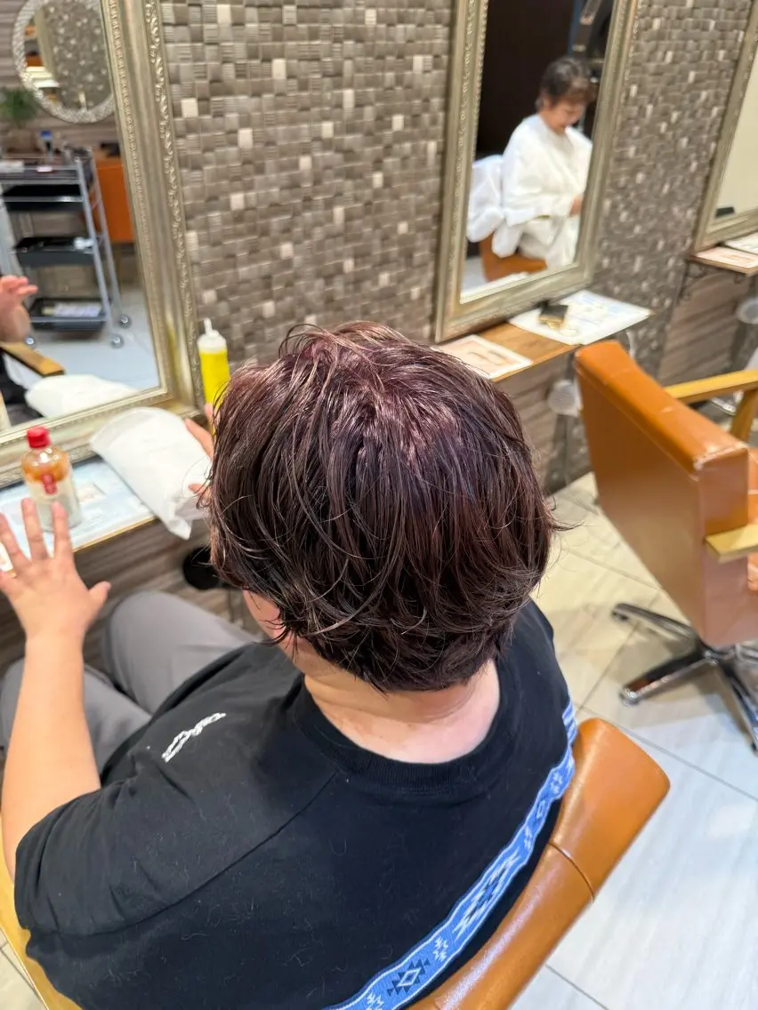 ショート カラー カット ヘアカラー トリートメント 🫧髪質改善/相模 大野/新井公輔🫧のヘアスタイル