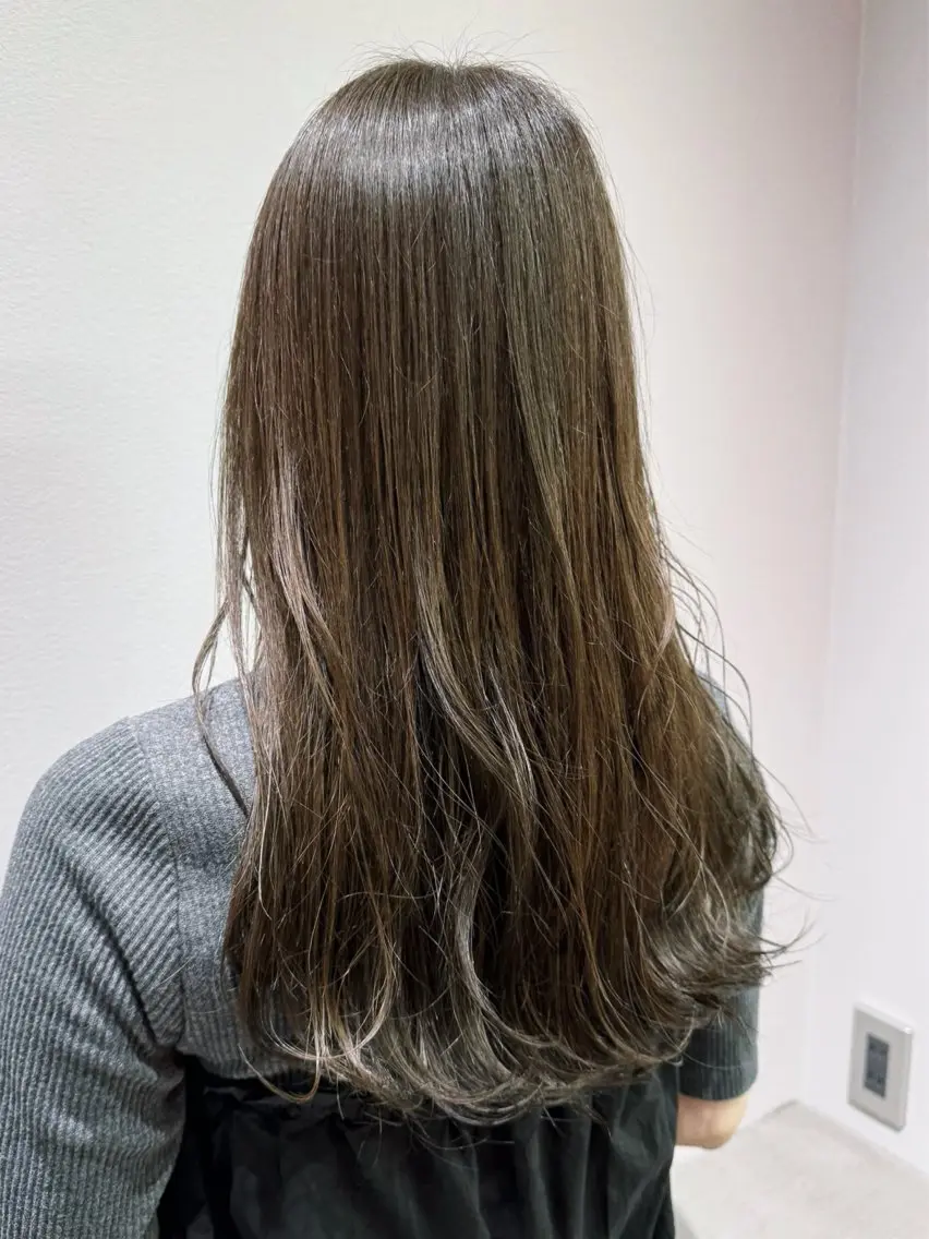 ロング カット ヘアカラー トリートメント 🟠soLo🟠染谷 駿介🟠髪質改善🟠のヘアスタイル