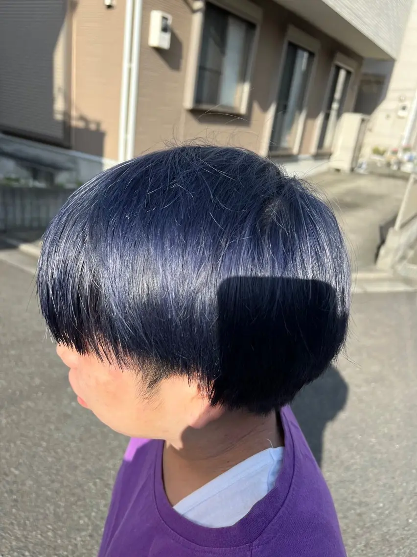 ショート ヘアカラー トリートメント 渡邊 和紀のヘアスタイル