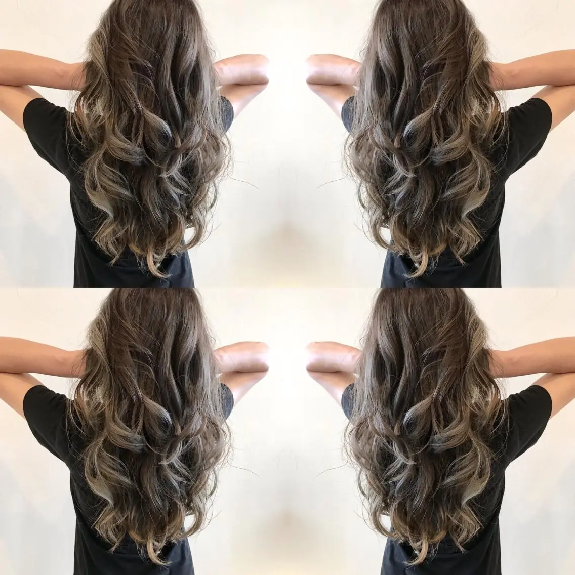 ロング 外国人風カラー レイヤーカット VERDA KENのヘアスタイル