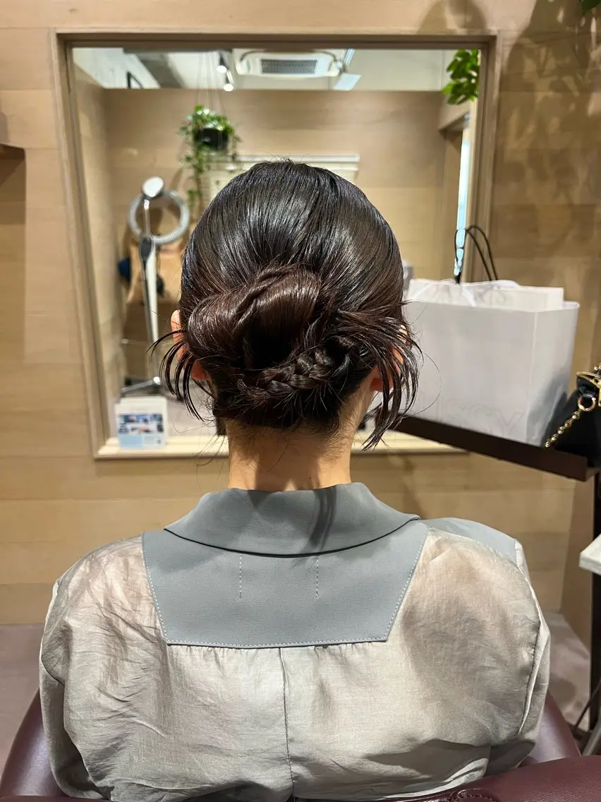 ヘアアレンジ ヘアセット 風元 亜友美のその他イメージ