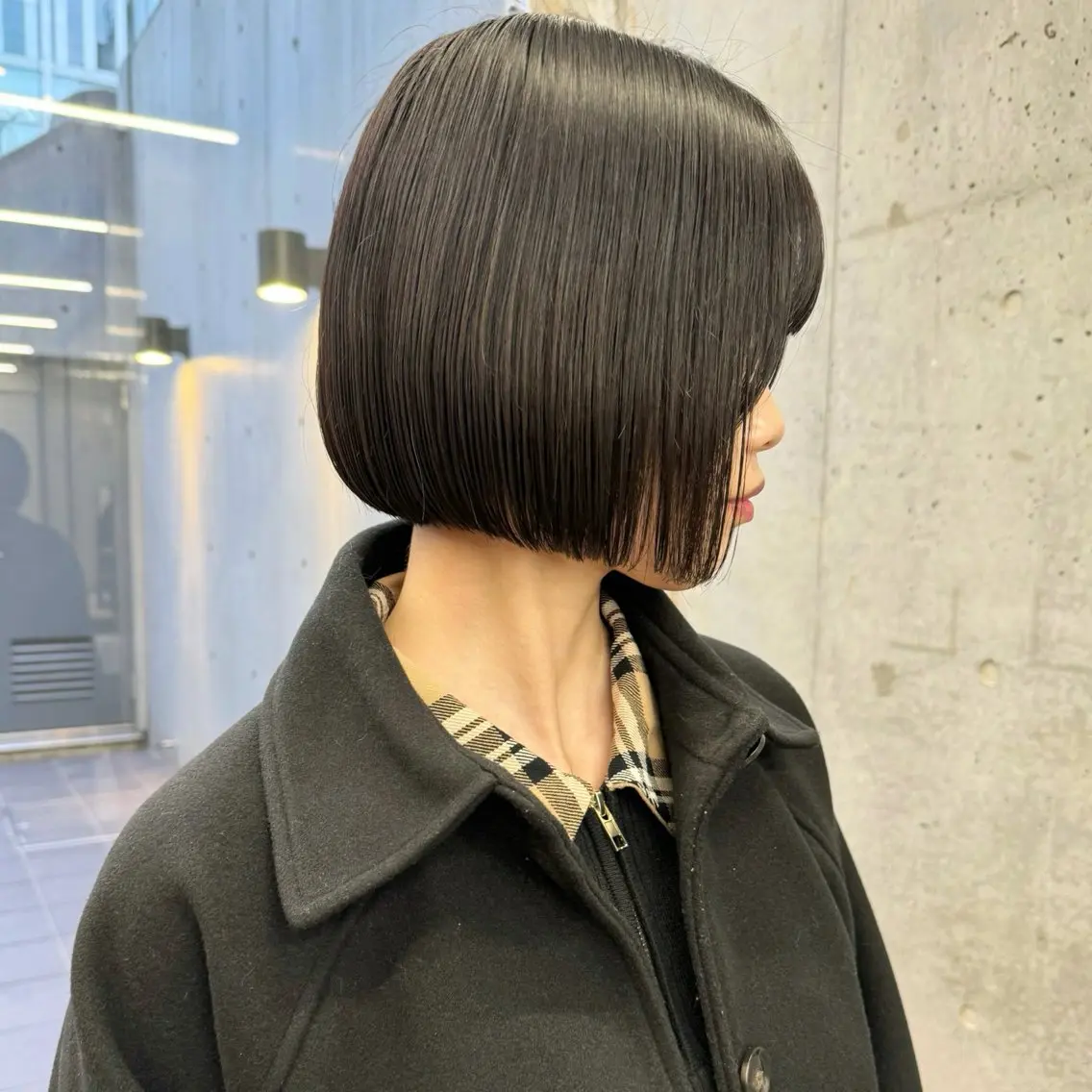 セミロング カラー ボブ カット ヘアカラー トリートメント ボブ×柔らかいカラー 🌷misaki𓍼のヘアスタイル