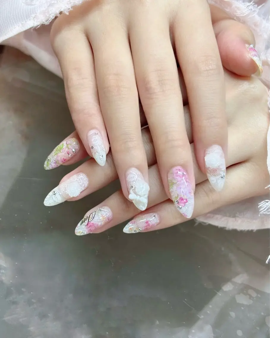 ネイル ハンドネイル ◯mebore nail◯のネイルデザイン