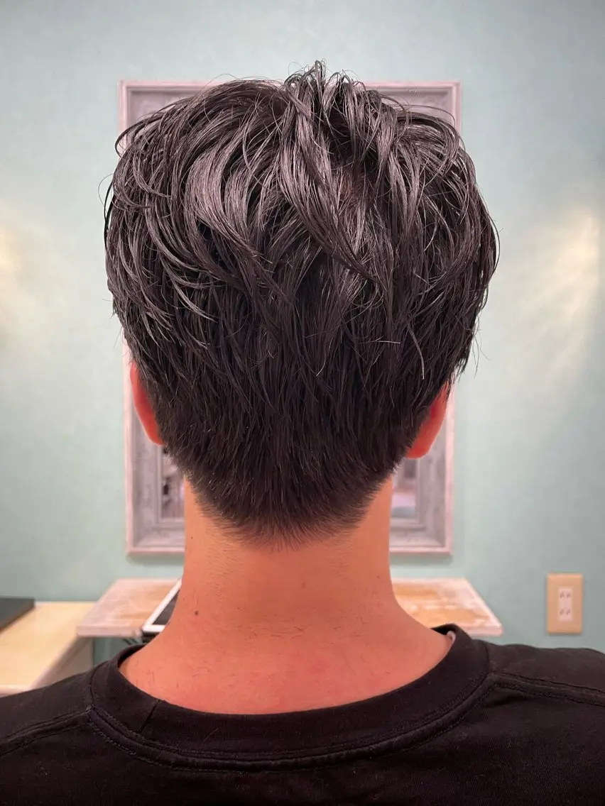 メンズ カット 黒川 名津美のヘアスタイル