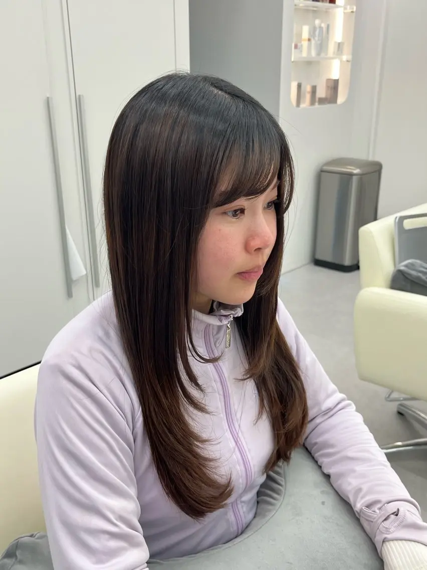 ロング レイヤーカット ✨🫧ボブショート 募集中🫧✨古川凌大のヘアスタイル