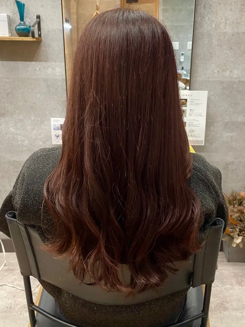 ロング カット ヘアカラー トリートメント ヘッドスパ 艶髪 🌸木下なつみのヘアスタイル