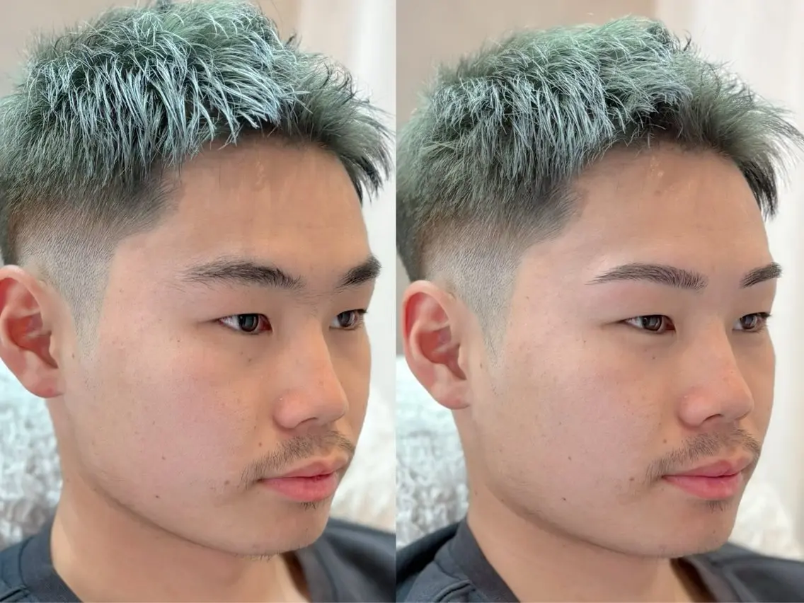 メンズ✨眉スタイリング(Wax、間引き)の写真