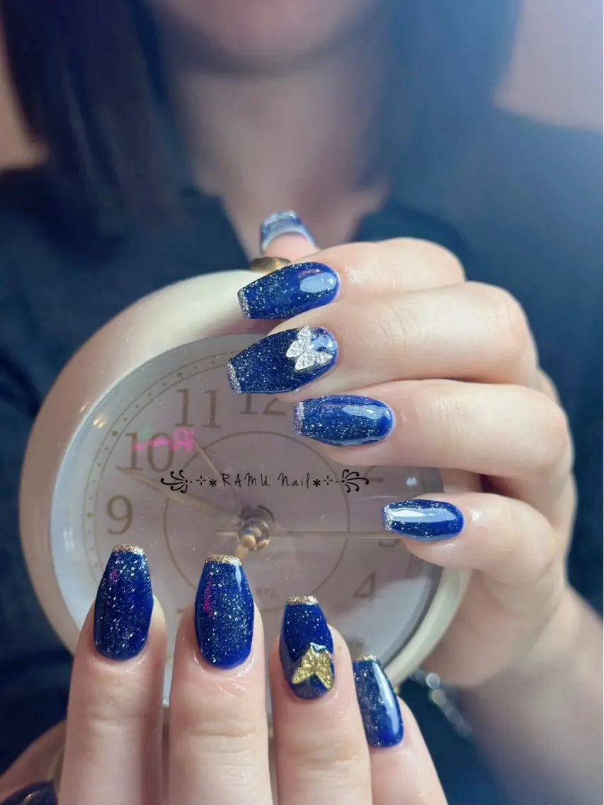 ネイル フレンチネイル 韓国ネイル シンプルネイル ワンホンネイル 冬ネイル ハンドネイル RAMU Nail 恵比寿店のネイルデザイン