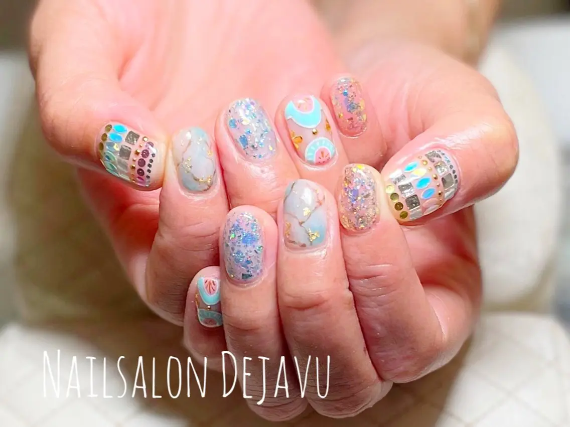 ネイル 持ち込み Nail salon Dejavu 🌿のネイルデザイン