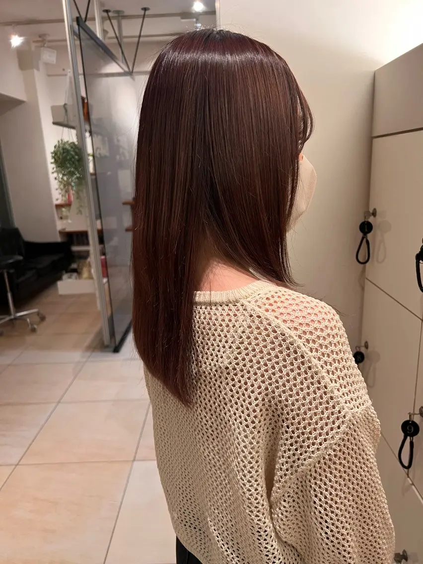 セミロング カラー リリカ🐈‍⬛メンズ カットモデル/上永谷のヘアスタイル