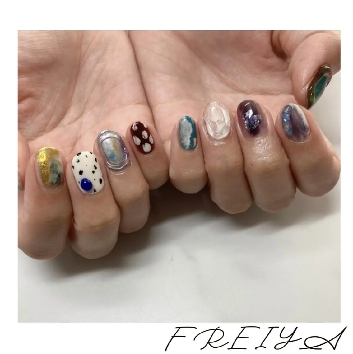 ネイル FREIYA マツエク、ネイルのマツエク・マツパデザイン