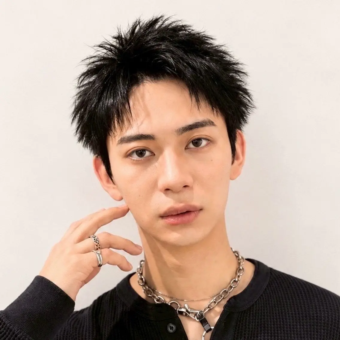 ショート メンズ カット ヘアカラー パーマ 縮毛矯正 トリートメント ヘアセット 横浜/メンズ特化/ Farbe/田中颯斗のヘアスタイル