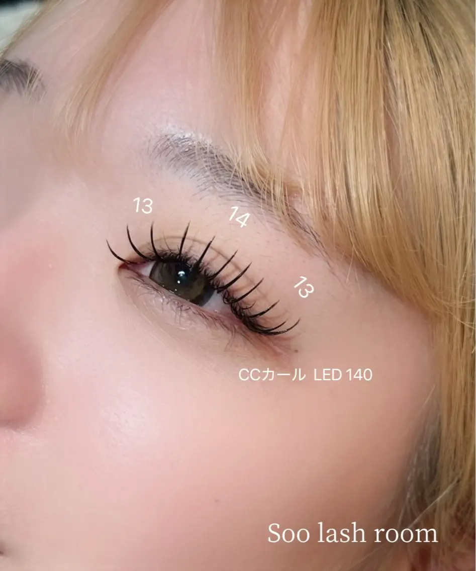 マツエク・マツパ マツエク soo lash room nachiのマツエク・マツパデザイン